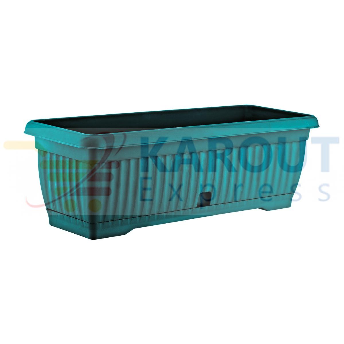 plastic rectangular plant pots flower garden pots